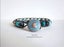 Aqua Blue Mix Jasper Single Beaded Wrap Bracelet Carousel 5