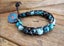 SALE - Aqua Mix Jasper Single Wrap Bracelet Carousel 7