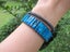 Blue Jasper Tubestone Leather Wrap Bracelet Carousel 5