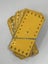 Meccano 5.5” x 2.5” Flex Plates x 34 - Yellow Carousel 2