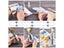 Self-Adhesive Real Glass Craft Mini Square Mirrors Mosaic Tiles Stickers Carousel 8