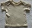 Cream merino short sleeve singlet by Liberty, size 00 Carousel 1