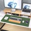 COMFEYA Leather Desk Pad Protector (90x45cm) - Green Carousel 2