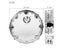 10In/8in Hand Held Metal Tambourine Drum Musical Instrument KTV / Party/ Carousel 8