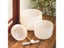 KVKA 432hz/440hz Frosted White Crystal Singing Bowl Set 12"C10"F 8"A Chakra Set Carousel 4