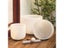 KVKA 432hz/440hz Frosted White Crystal Singing Bowl Set 12"C10"F 8"A Chakra Set Carousel 7