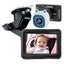 Baby Car Camera 4.3 inch HD Night Vision Baby Car Mirror Carousel 5