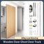 Hidden Wooden Door Ghost Door Track Hardware Sliding Door Slide Rail Kit 80kg Carousel 3