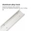Hidden Wooden Door Ghost Door Track Hardware Sliding Door Slide Rail Kit 80kg Carousel 5