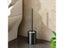 Bathroom Toilet Brush Holder Cleaning Tools Space Aluminum Wall Mounted No Carousel 3