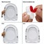 Toilet Seat Bumper Anti Slip Shockproof Toilet Lid Cushion Anti-collision Carousel 5