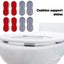 Toilet Seat Bumper Anti Slip Shockproof Toilet Lid Cushion Anti-collision Carousel 6