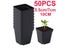 50Pcs Square Plastic Planting Cups For Garden Grow Carousel 2