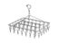 Stainless Steel Sock Drying Rack Multi-Clip Hanger Durable Laundry Organizer Carousel 4