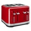 KitchenAid 4 Slice Toaster Empire Red 5KMT4109AER Carousel 2