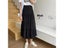Spring Summer Women Skirts Vintage High Waist Elastic Patchwork White Black Carousel 5