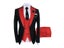 New Costume Slim Fit Men's 3-Piece Suits For Formal Wedding Carousel 5