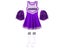 Girls Cheerleading Uniform Sleeveless Dance Costume Kids Cheerleader Outfit Carousel 6