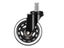 5pcs Universal Furniture Casters Wheels 3 Inch Rubber 360 Degree Rotatable Safe Carousel 8