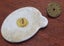 Christmas - Vintage Jesus is the Reason for the Season Ceramic Lapel/ Tac Pin Carousel 3