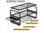 Power Tool Rack Electric Drill Holder Wall Mount Organizer Wrench Tool Workshop Carousel 1