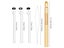 4-in-1 Hair Extension Tools Loop Needle Threader Knitting Hook Needles Aluminum Carousel 4