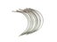 12Pcs/Pack Curved Needles 6Cm/9Cm C-Type Sewing Tools For Weaving Cap Hair Carousel 5