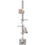 2.3-2.7M Floor-to-Ceiling Cat Tree Carousel 5