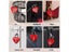 Aluminum Alloy 3 Digit Combination Password Luggage Code Lock Couple Love Lock Carousel 5