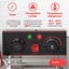 2500W 20L Electric Deep Fryer Commercial Twin Basket Cooker w/Oil Drain Valve Carousel 4