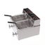 2500W 20L Electric Deep Fryer Commercial Twin Basket Cooker w/Oil Drain Valve Carousel 11