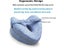 Leg Knee Foam Support Pillow Memory Foam Knee Pillow For Side Sleeper Ergonomic Carousel 8