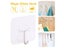 Self Adhesive Hooks Rotating Waterproof Seamless Strong Sticker Holder Wall Carousel 4