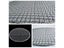 Round Stainless Steel BBQ Grill Roast Mesh Net Non-stick Barbecue Baking Pan Carousel 5