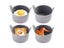 1/3/4 Pcs Ramekins For Air Fryer Silicone Large Muffin Cases Nonstick Egg Carousel 7