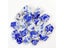 85gram/3oz(Apporx. 16pcs) Blue And White Porcelain Polygon Mosaic Tiles Multi Carousel 7