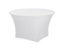 Stretch Fit Table Cover Round 1.8m White Carousel 1