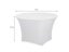 Stretch Fit Table Cover Round 1.8m White Carousel 5