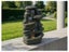 Stacked Shale Water Feature with Pump & Light Carousel 1