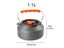 Camping Water Kettle Lightweight Aluminium Alloy Teapot For Outdoor Tourism Carousel 3