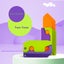 3D Printing Fidget Knife Toy for Adults Funny Plastic EDC Carrot Knife Toy S Carousel 3