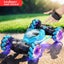 New 4WD RC Car Climbing Stunt LED Electric Cars Gesture Induction Deformation Carousel 3