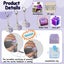 6 Pack Keyboard Fidget Toy Keyboard Fidget Keychain Keyboard Decompression Butt Carousel 3
