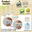 6 Pack Keyboard Fidget Toy Keyboard Fidget Keychain Keyboard Decompression Butto Carousel 3