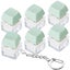 6 Pack Keyboard Fidget Toy Keyboard Fidget Keychain Keyboard Decompression Butto Carousel 1
