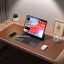 COMFEYA Leather Desk Pad Protector (100x50cm) - Brown Carousel 3