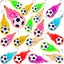 24 Packs Mini Backpack Pop Fidget Bubble Toys Bulk Sport Classroom Students Pri Carousel 3
