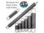 1pcs Open Tension Spring Expansion Springs Extension Tension Spring Wire Carousel 1