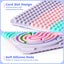 INKLAB 2PCS Sensory Activity Board Silicone Fidget Toy Silicone Fidget Toy for Carousel 2