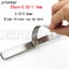High Precision Feeler 0.02-1.0mm Feeler Gauge Piece Gap Gauge Thickness Gauge Carousel 4